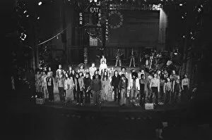 Images Dated 21st February 1970: Picture shows the cast of Hair, The Musical. Far left is actor