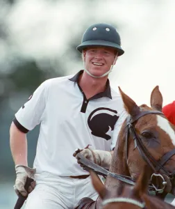 Images Dated 16th July 1991: Picture shows Major James Hewitt (wearing white shirt number 2)