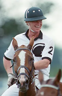 Images Dated 16th July 1991: Picture shows Major James Hewitt (wearing white shirt number 2)