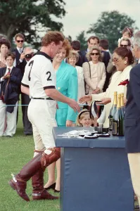 Images Dated 16th July 1991: Picture shows Major James Hewitt (wearing white shirt number 2