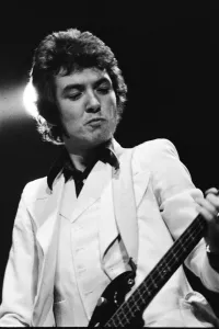 Picture shows Ronnie Lane, bass player with The Faces. The Faces featuring Picture shows Ronnie Lane, bass player with The Faces. The Faces featuring