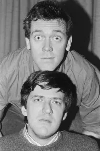 Picture shows Stephen Fry (buttom) and Huge Laurie (above) Picture shows Stephen Fry (buttom) and Huge Laurie (above)