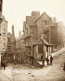 Flashback Gallery: A picturesque, but long gone, corner of old Bristol, this photo shows Steep Street in