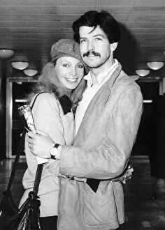 Images Dated 25th May 1981: Pierce Brosnan Actor with his wife May 1981 DBase MSI