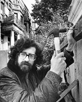 Piers Corbyn, brother of Labour Politician Jeremy Corbyn, pictured in Maida Vale