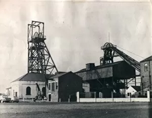 Pit gear at Bomarsund Colliery, October 1965