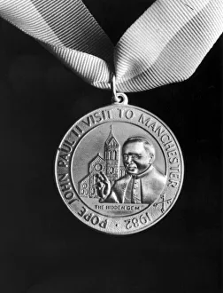 Platinum medal showing Manchester's Hidden Gem Church Platinum medal showing Manchester's Hidden Gem Church