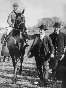 Grand National Gallery: Poethlyn seen here after winning the 1919 Grand National 28th March 1919