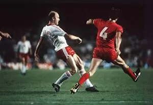 Poland v Belgium 1982 World Cup Grzegorz Lato (white