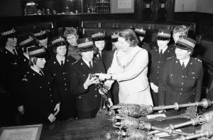 Police Women at Guildhall, Cambridge, 13th March 1972 Police Women at Guildhall, Cambridge, 13th March 1972