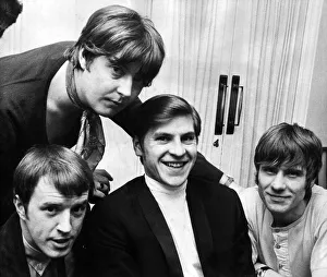 Pop group The Animals in their dressing room at Newcastle City Hall Pop group The Animals in their dressing room at Newcastle City Hall