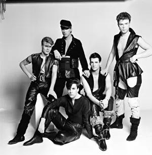 Pop group Spandau Ballet. Band members are Gary Kemp, Steve Norman, John Keeble Pop group Spandau Ballet. Band members are Gary Kemp, Steve Norman, John Keeble