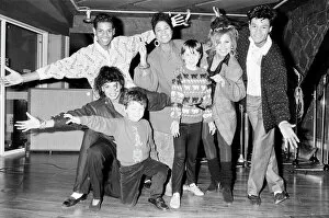 Siblings Gallery: Pop group Five Star meeting some of their young fans. 23rd March 1988