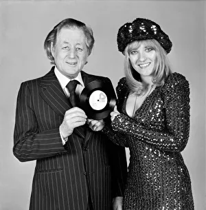 Pop Singer: Twinkle and Father. April 1975 Pop Singer: Twinkle and Father. April 1975