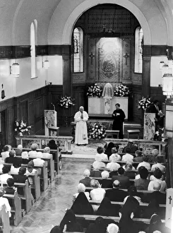 00468 Gallery: Pope John Paul II at Chaplain to Nazareth House ahead of Mass at Heaton Park, Manchester