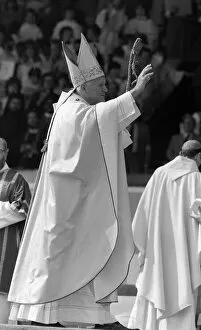 Pope John Paul II service at Wembley Stadium