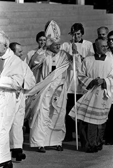 Images Dated 1st October 1979: Pope John Paul II during his visit to Ireland in 1979