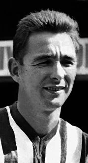 Images Dated 15th August 2014: Portrait of Brian Clough playing for Sunderland 26 July 1961 circa