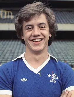 Portrait of Chelsea footballer Gary Johnson, taken at a pre-season photocall at Stamford Portrait of Chelsea footballer Gary Johnson, taken at a pre-season photocall at Stamford