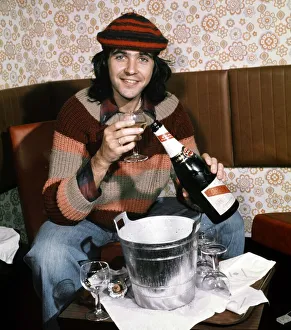 00786 Gallery: A portrait of David Essex, taken in Scotland, wearing a multicoloured pullover