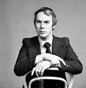 Images Dated 14th April 1977: Portrait: Pop-Manager: Chris Hutchins. April 1977 77-02107
