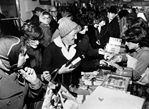 00611 Gallery: Post christmas sale shoppers at the Co-op in Birkenhead, Wirral, Merseyside