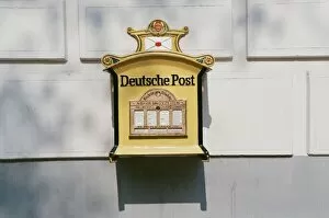 Images Dated 22nd September 1989: Post Office Box on wall in East Berlin, Germany 22nd September 1989