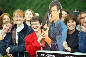 The premiere of Braveheart in Stirling, Scotland. 3rd September 1995 The premiere of Braveheart in Stirling, Scotland. 3rd September 1995