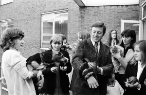 Images Dated 16th October 1970: In preparation for the Daily Mirror National Pet Show which is held at Alexandra Palace