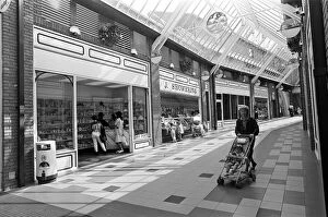 Knowsley Gallery: Prescot Shopping Arcade, Merseyside. 1st May 1990