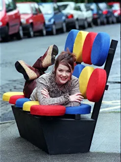 Images Dated 23rd June 1998: Presenter Marsali Stewart at photocall June 1998 A©mirrorpix