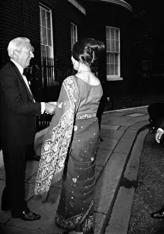 Images Dated 23rd July 1973: President Ali Bhutto July 1973 Prime minister Edward Heath welcomes Pakistan