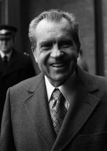 Images Dated 29th November 1978: former US President Richard Nixon at London Airport November 1978