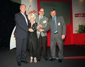 Pride Of Britain Awards May 1999 Winners Barbara Windsor with the inventors of Pride Of Britain Awards May 1999 Winners Barbara Windsor with the inventors of
