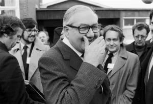 The Prime Minister James Callaghan May 1979 after casting his vote at a school in his The Prime Minister James Callaghan May 1979 after casting his vote at a school in his