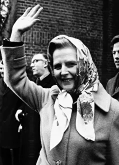 Prime Minister Margaret Thatcher, leader of the Conservative Party. May 1987 Prime Minister Margaret Thatcher, leader of the Conservative Party. May 1987
