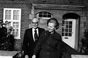 Prime Minister Margaret Thatcher with husband Denis May 1979