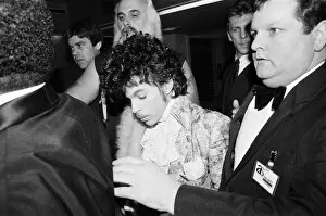 Images Dated 12th February 1985: Prince, american singer, pictured at the British Phonographic Industry, BPI Awards
