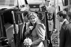 Prince Andrew, Duke of York and Sarah, Duchess of York visit Scotland. 16th August 1986