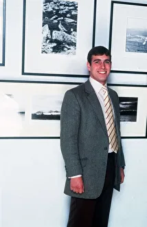 Prince Andrew at an exhibition of his photographs at the Hamilton Gallery November Prince Andrew at an exhibition of his photographs at the Hamilton Gallery November