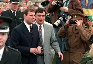Images Dated 9th May 1995: Prince Andrew visit to Bangor, Northern Ireland, May 1995