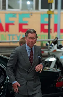 Prince Charles, August 1998 Getting out of car Prince Charles, August 1998 Getting out of car