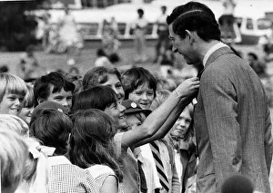 Prince Charles in Australia with children Circa April 1981 Prince Charles in Australia with children Circa April 1981