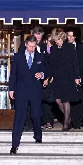 Images Dated 28th January 1999: Prince Charles and Camila Parker Bowles January 1999 leave the Ritz Hotel in