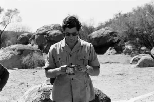 Images Dated 22nd March 1979: Prince Charles at Coodardy Sheep Station, Western Australia