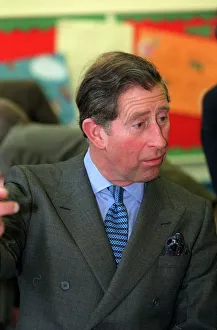 Prince Charles, March 1998 Visting a school in Norwich Prince Charles, March 1998 Visting a school in Norwich