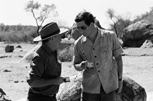 Images Dated 22nd March 1979: Prince Charles pictured at Goodardy Sheep Station, Western Australia