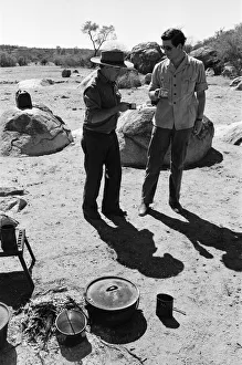 Images Dated 22nd March 1979: Prince Charles pictured at Goodardy Sheep Station, Western Australia
