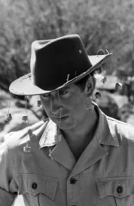 Images Dated 22nd March 1979: Prince Charles pictured at Goodardy Sheep Station, Western Australia