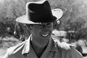 Images Dated 22nd March 1979: Prince Charles pictured at Goodardy Sheep Station, Western Australia